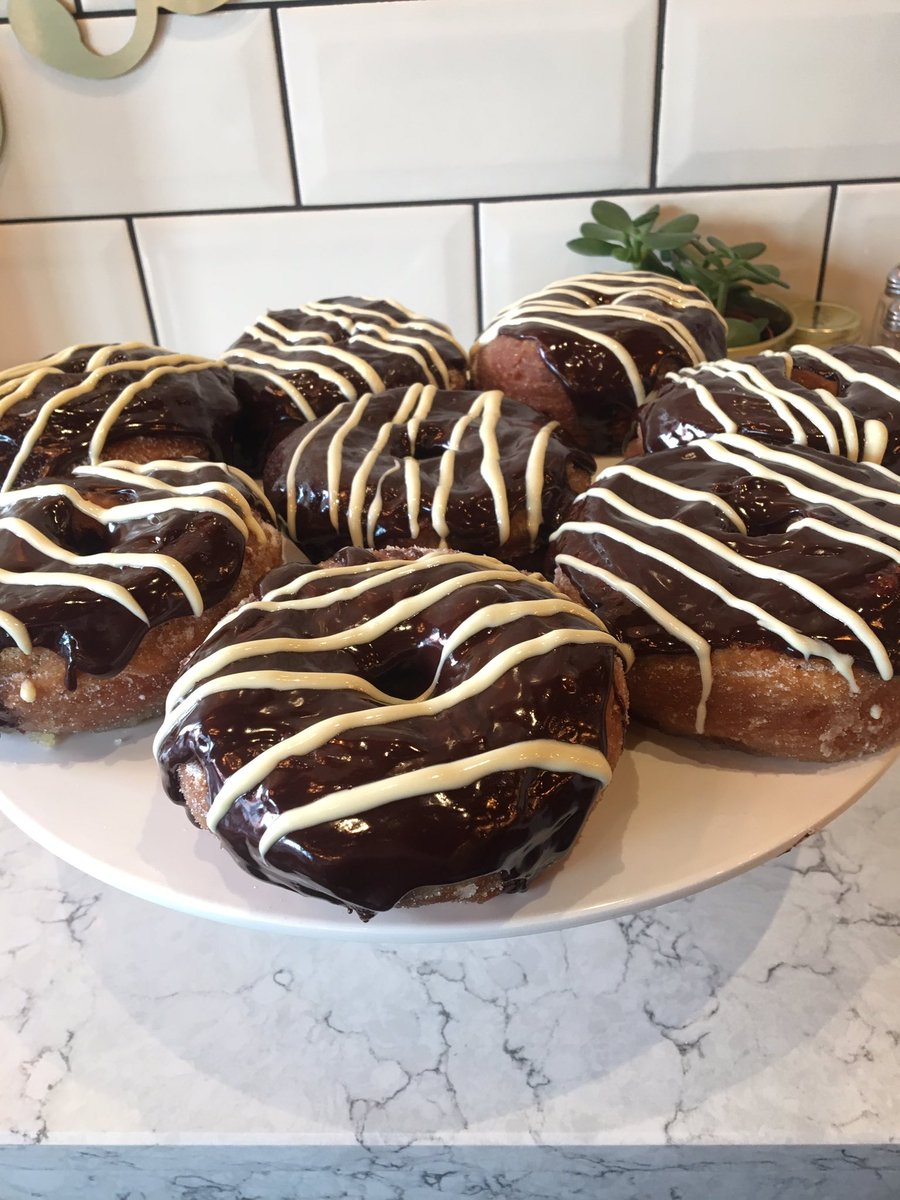 Chocolate cronuts today at Fress!! #freshlybaked