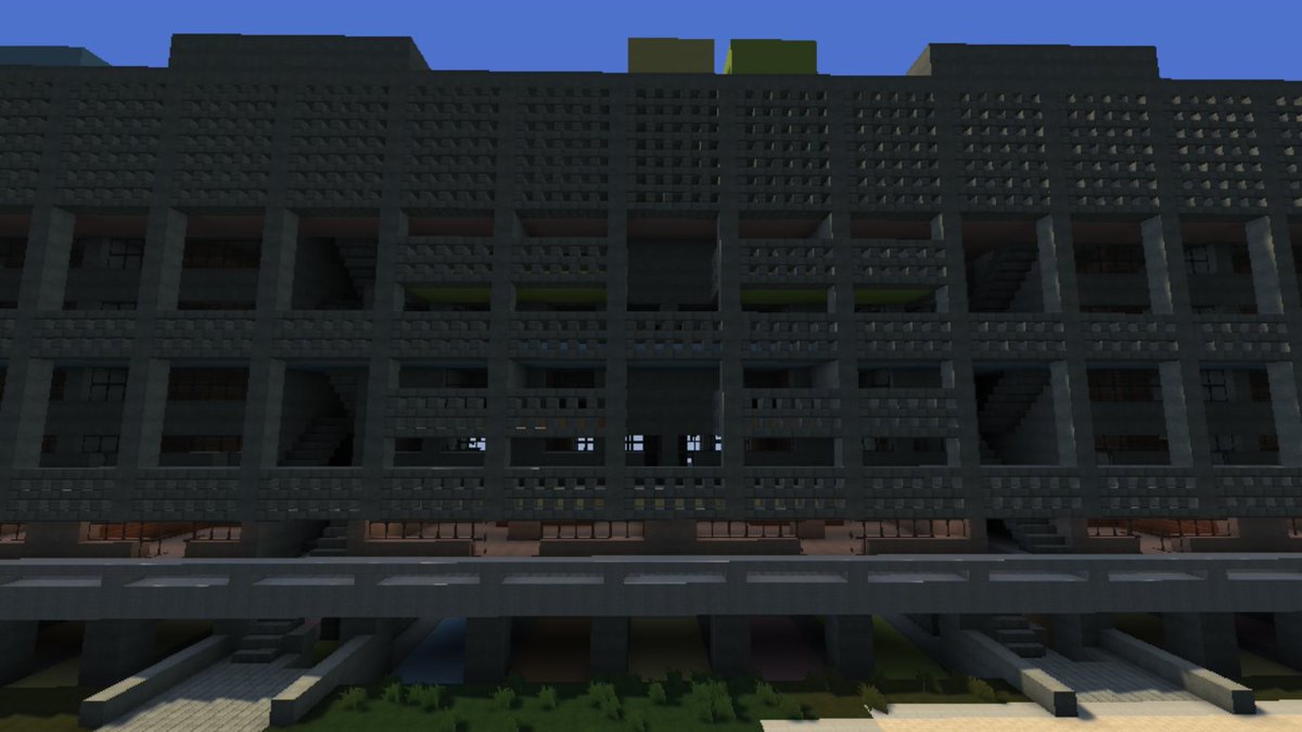 craft_och's tweet photo. Inspiration totale des codes du Corbusier pour ces logements sociaux dans la belle ville de @New_Esia https://t.co/31vGxrJ61m