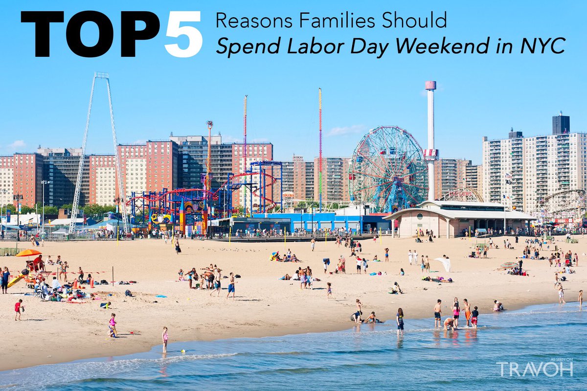 Top 5 Reasons Families Should Spend #LaborDayWeekend in #NYC 🇺🇸 solespi.re/2uql7DC #travoh #travel #laborday #newyork #usa #holiday