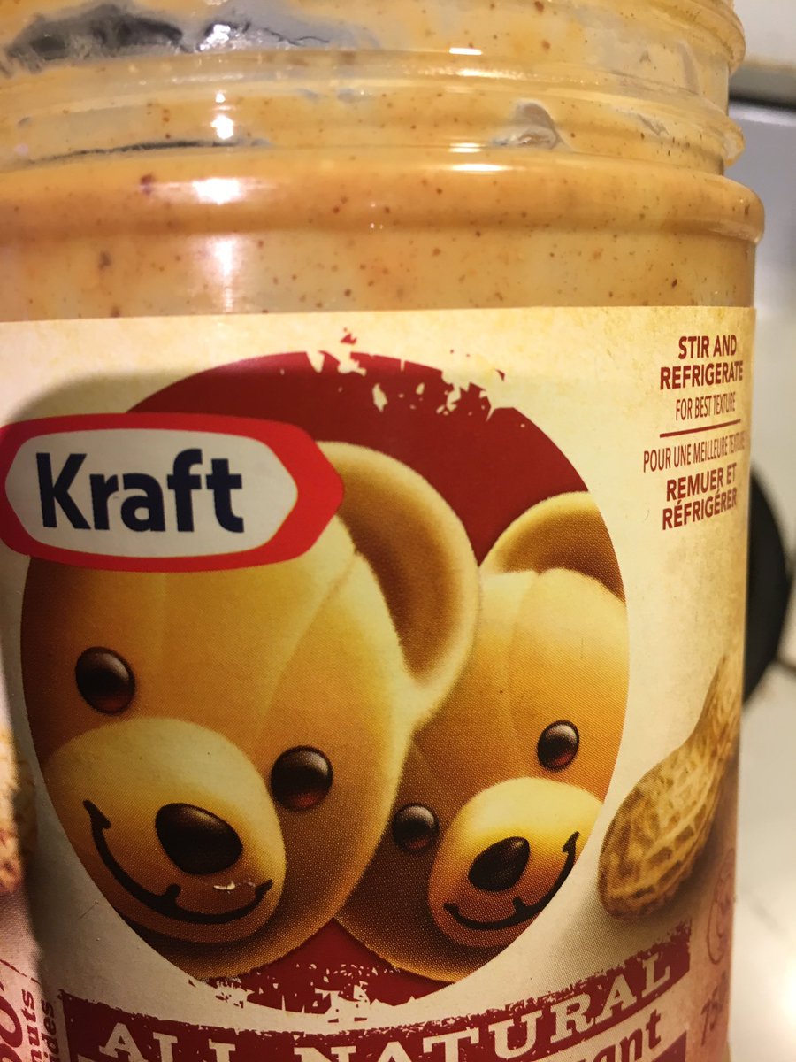 MatthewShepherd's tweet photo. The Kraft bears look like the last thing you see through the peephole https://t.co/xzXzpAInJ4