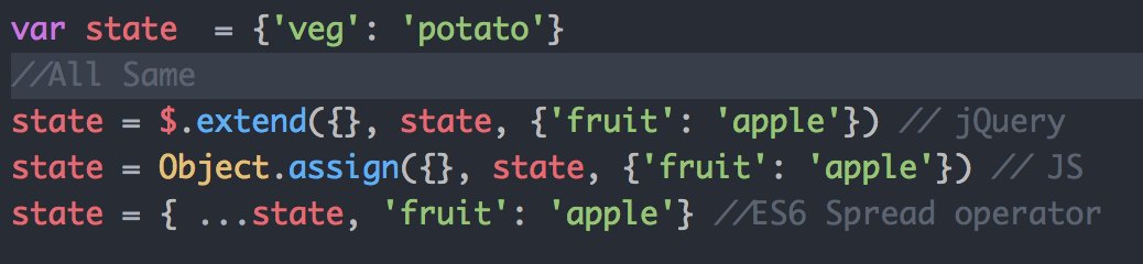 Vetri02's tweet image. My understanding of spread operator #es6 #spreadOperator #jQuery #javascript #redux #reactjs