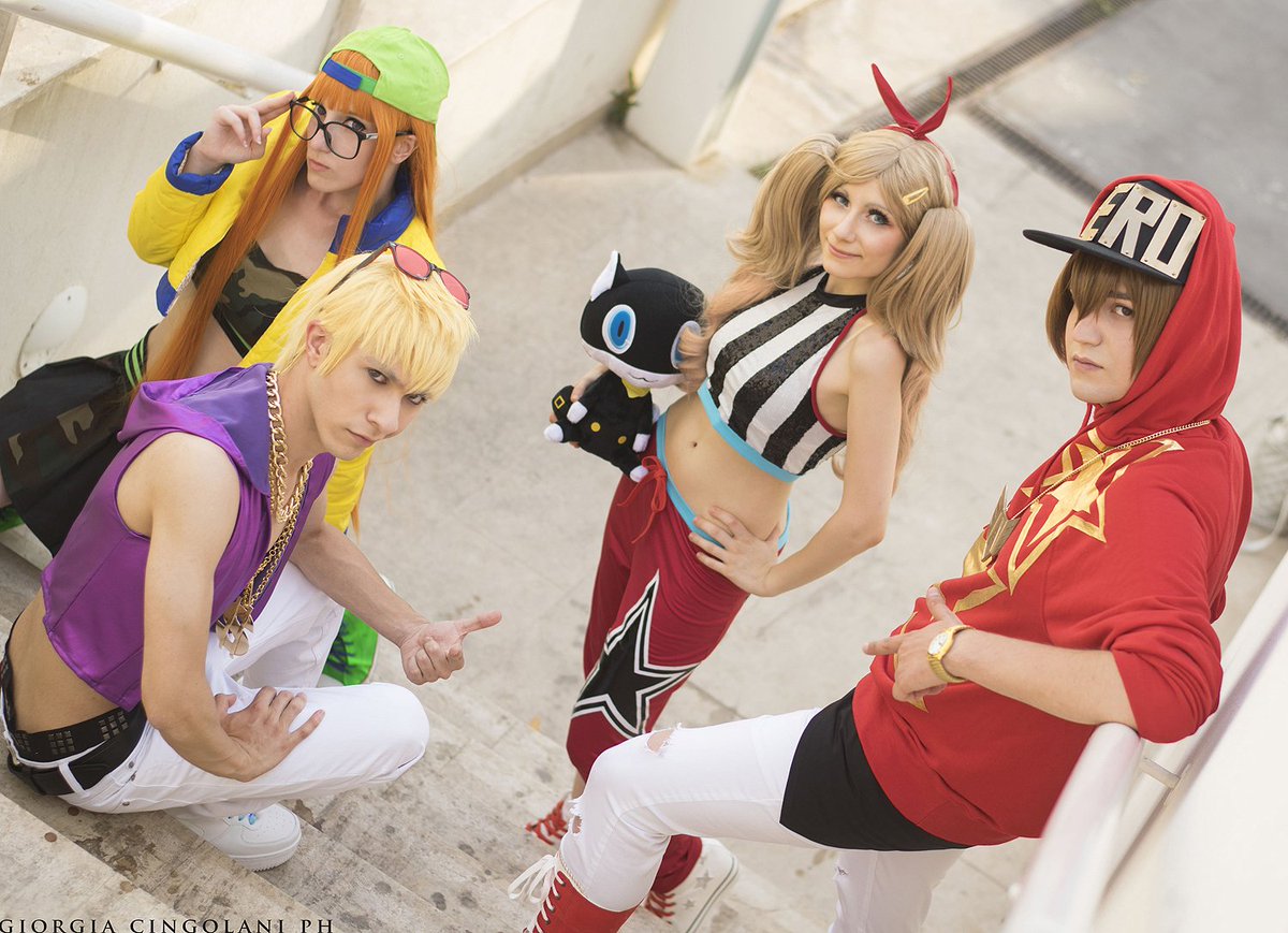 LaurelinAureo's tweet photo. 【コスプレ】
Persona 5 - Dancing All Night! DLC
ペルソナ5 - ダンシングオールナイト
#persona5 #cosplay #ペルソナ5 #コスプレ #p5DAN #高巻杏 #佐倉双葉 #坂本竜司 #明智吾郎 https://t.co/WgI3rq6Ssp