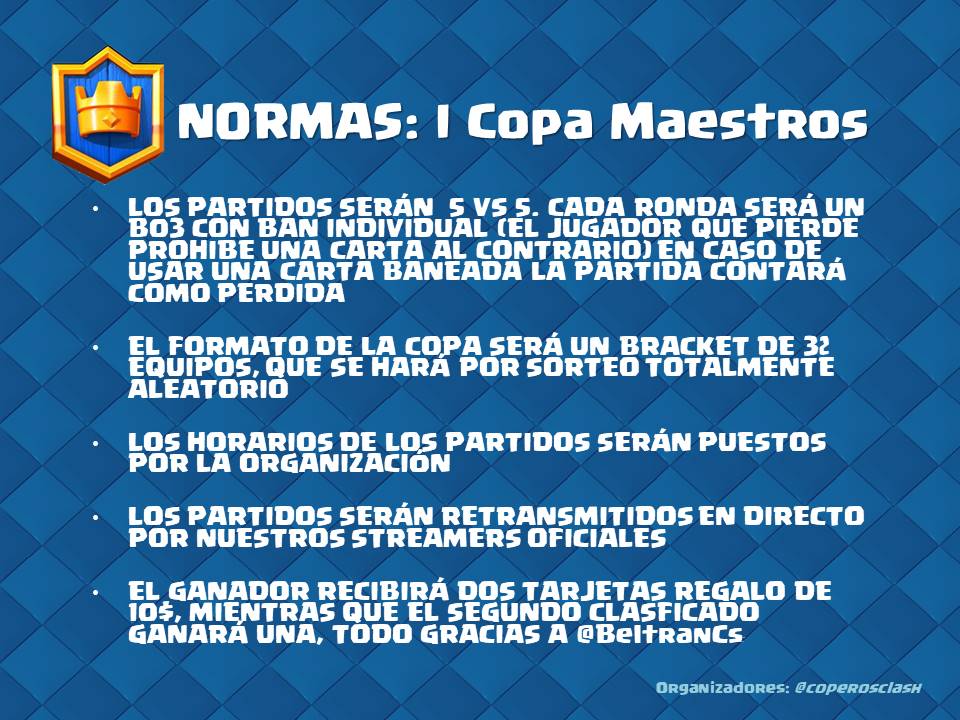 Copa Maestros tweet media