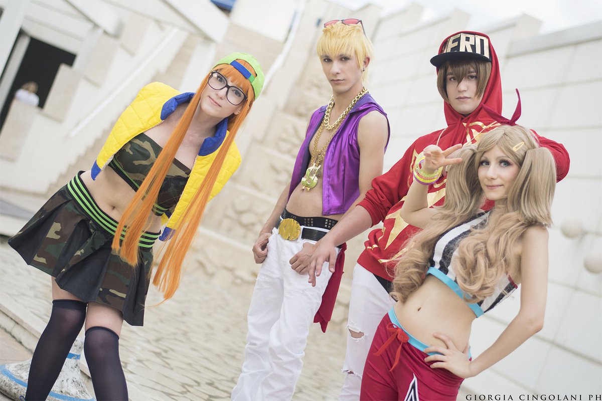 LaurelinAureo's tweet photo. 【コスプレ】
Persona 5 - Dancing All Night! DLC
ペルソナ5 - ダンシングオールナイト
#persona5 #cosplay #ペルソナ5 #コスプレ #p5DAN #高巻杏 #佐倉双葉 #坂本竜司 #明智吾郎 https://t.co/WgI3rq6Ssp
