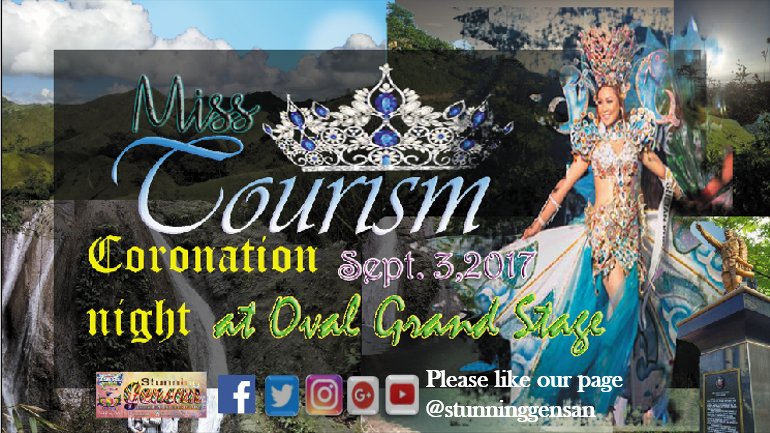 stunninggensan's tweet photo. Ms. Tourism CoronationNight
#StunningGenSan #ProudGenerals #TunaFestival2k17 #aclc #ACLCAnimators #VisitGenSan #PLDT #smart #MagandangGenSan https://t.co/dd7EL4Wq0V
