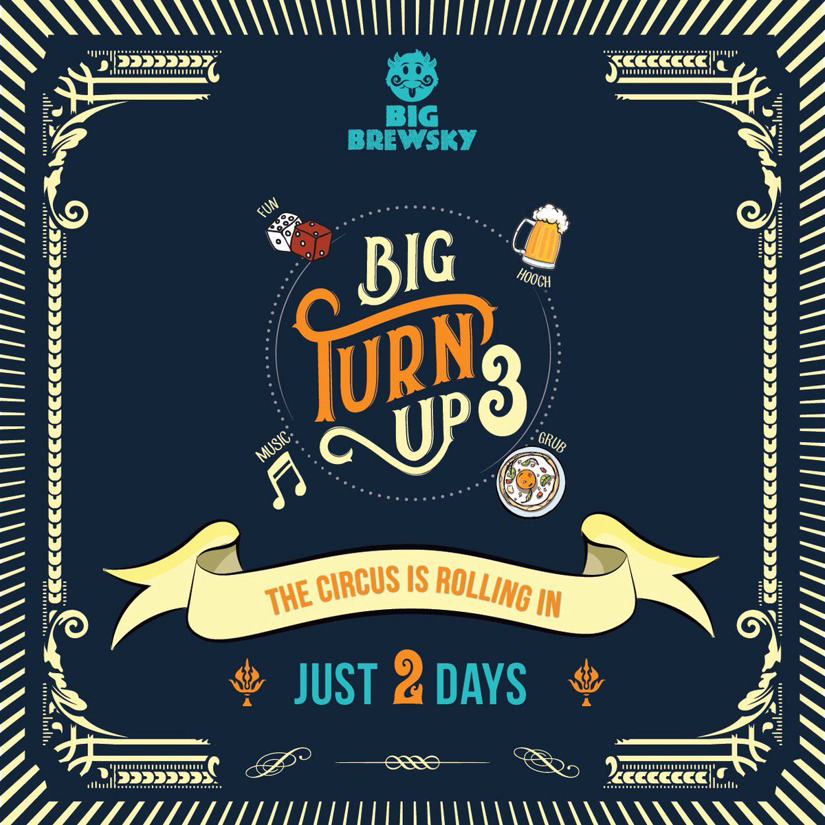 Big_Brewsky's tweet photo. Are you ready for a BIG blowout? It's a treat you need to see to believe. #BigBrewsky #BigTurnUp #Music #Food #Fun #Carnival #Cocktails https://t.co/him95N7fl4