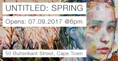 JenniferatSOTA's tweet photo. Put a #Spring in your step &amp; join us for 'Untiled | Spring' which opens on the 7th of September in conjunction with #FirstThursdaysCT https://t.co/vLBxqT9t4T