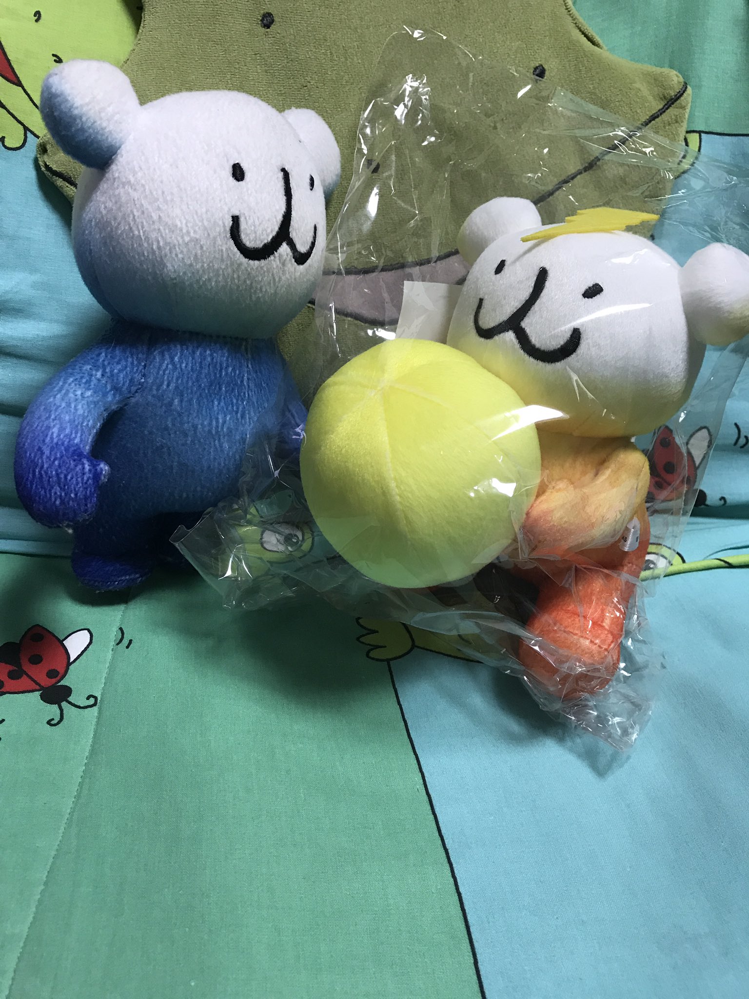 Naohiro T Su Twitter パッチョポイントが貯まったので電パッチョのぬいぐるみと交換 これで2人揃った 東京ガス 火ぐまの パッチョ 電パッチョ ぬいぐるみ T Co Gyt2h6jjha Twitter