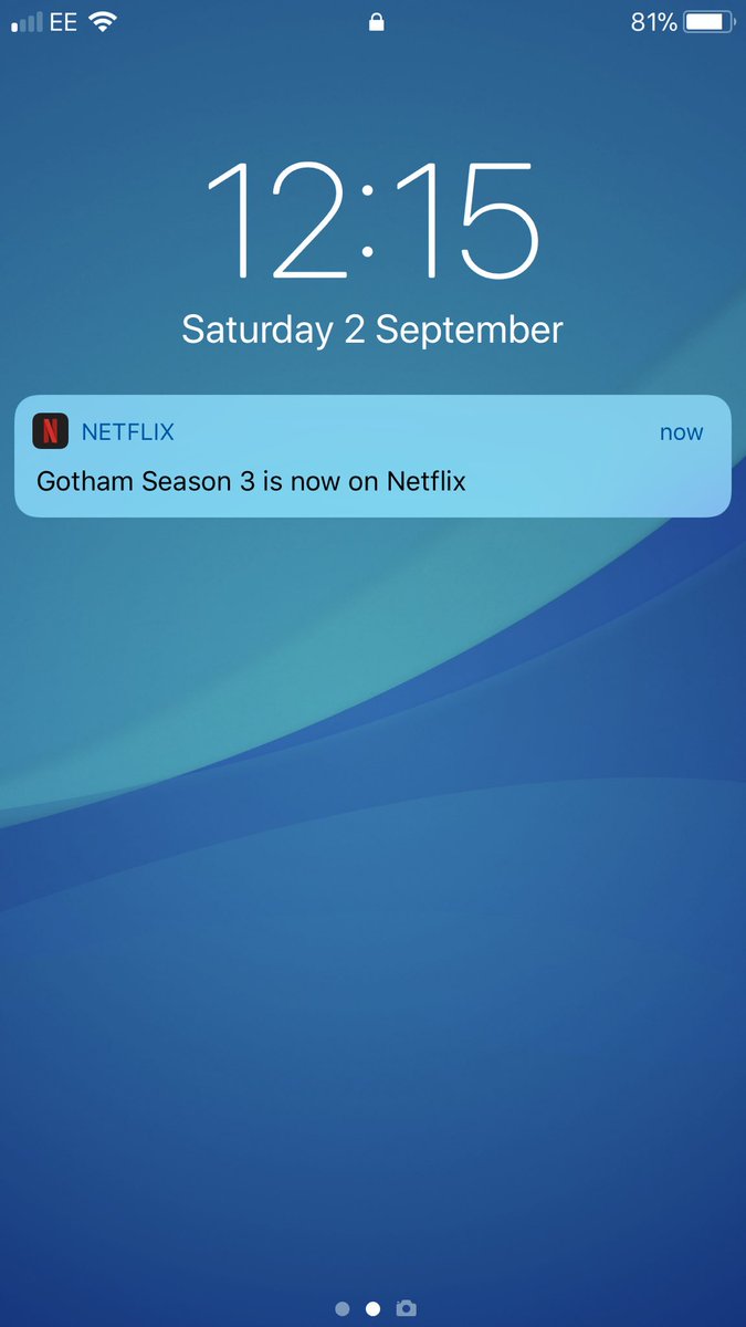 Just what I like to see! #Gotham #Netflix