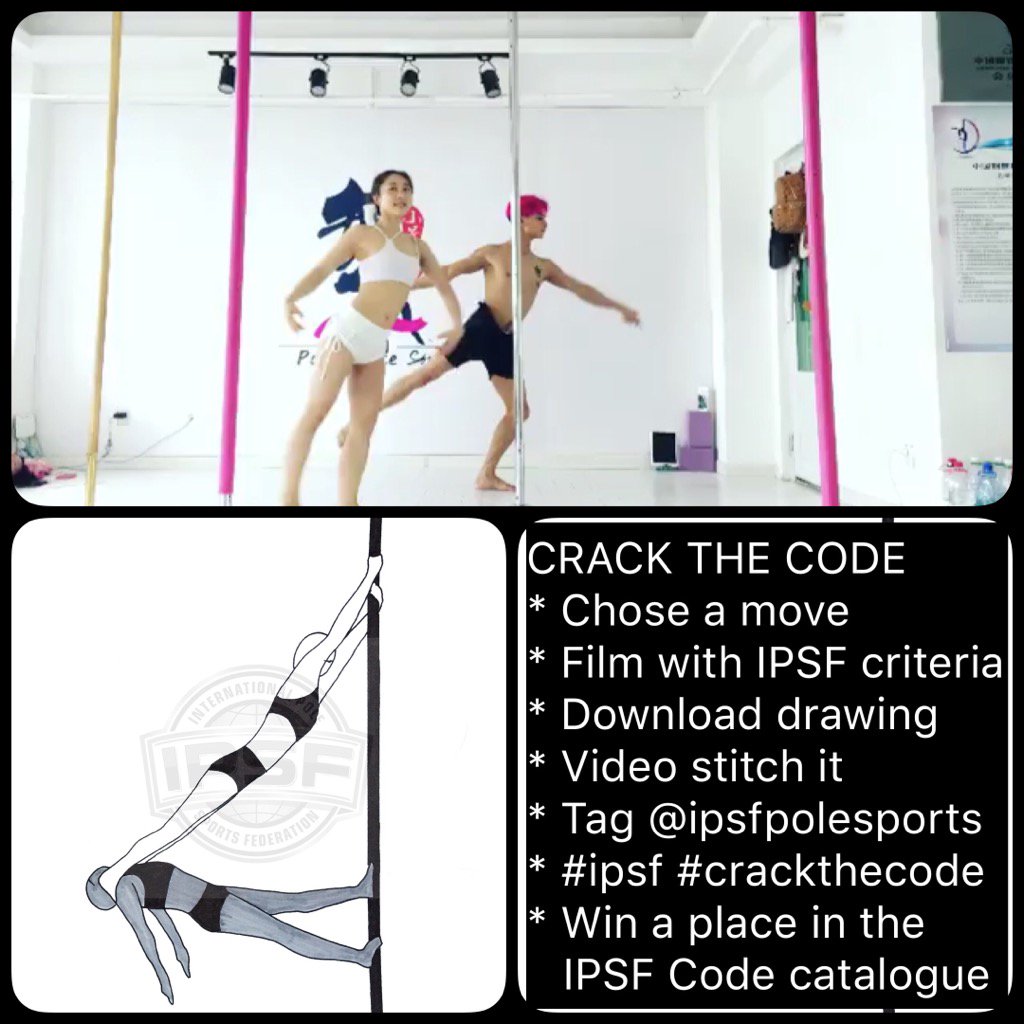 #crackthecode the launches today polesports.org/news/01-09-17-…  itunes.apple.com/app/id716816651