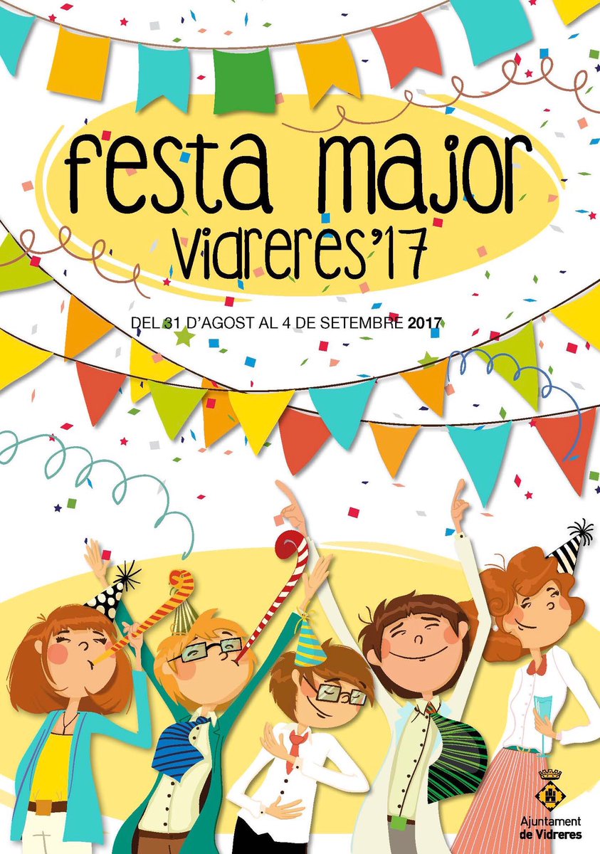 JNCSelvaIn's tweet photo. Joves! Aquest cap de setmana #FMVidreres🎉 

🎡Gaudiu de les activitats i de l'ambient del poble 

#FestaMajor #SelvaInterior https://t.co/1UYc9zMgAK
