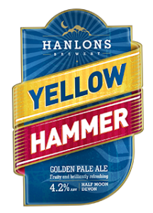 AtmosphericInn's tweet photo. The latest addition to our bar. A light, refreshing ale, originally created by an old friend, John O'Hanlon. Lush! #YellowHammer #Hanlons https://t.co/RSm1TGszLq