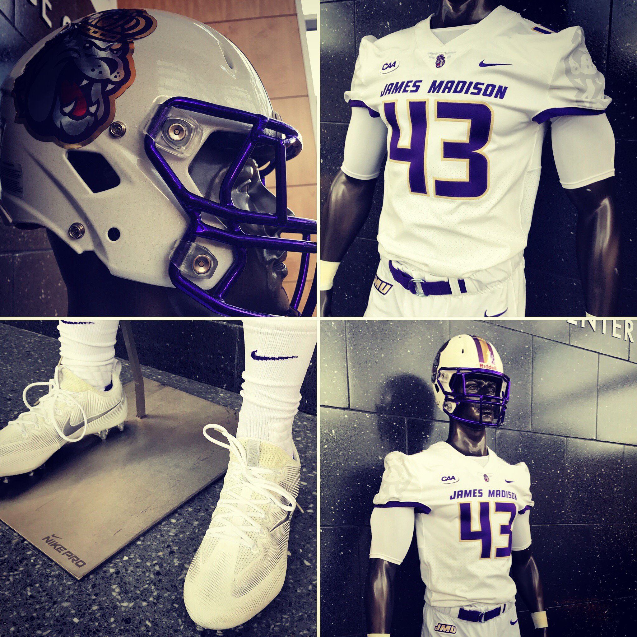 jmu football uniforms