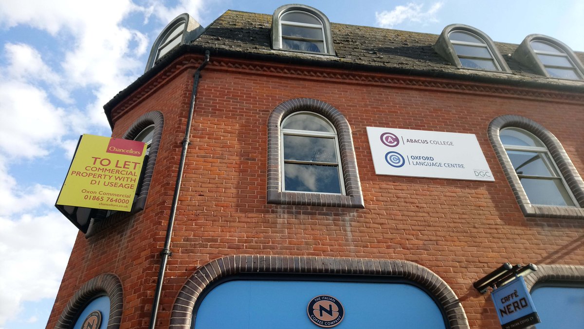Headington News On Twitter D1 Non Residential Institution Property To Let Above Caffe Nero Does This Mean That Abacus College Oxford Language Centre Are Moving Https T Co Ein9zkinsk