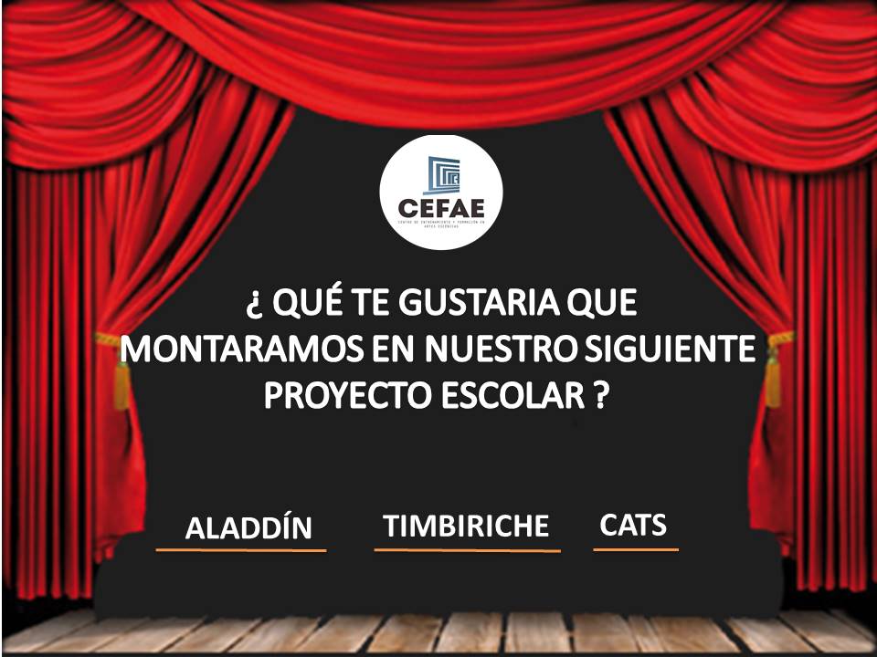 cefae_pachuca's tweet photo. HOLA!!! Hoy nos gustaría contar con tu opinión, elige una opción y escribe en los comentarios tu respuesta. 🎭💙@cefae_pachuca https://t.co/N0yZAz8iRD