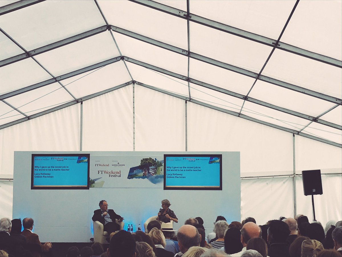 ingrid_valk's tweet photo. The art of subtlety. @gideonrachman to @lucykellaway "I don't know how to put this tactfully but...is your maths up to it?" #FTWeekendLive https://t.co/AEZAGwkl4K