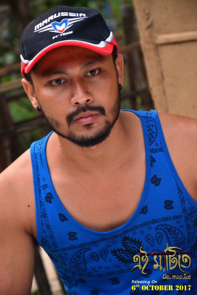angeekarfilms's tweet photo. Introducing Jhon Narzary. He is playing the lead negative character in his first Assamese film AEI MAATITE.

#AeiMaatite on #6thOCTOBER2017 https://t.co/ObvTxE0dUq