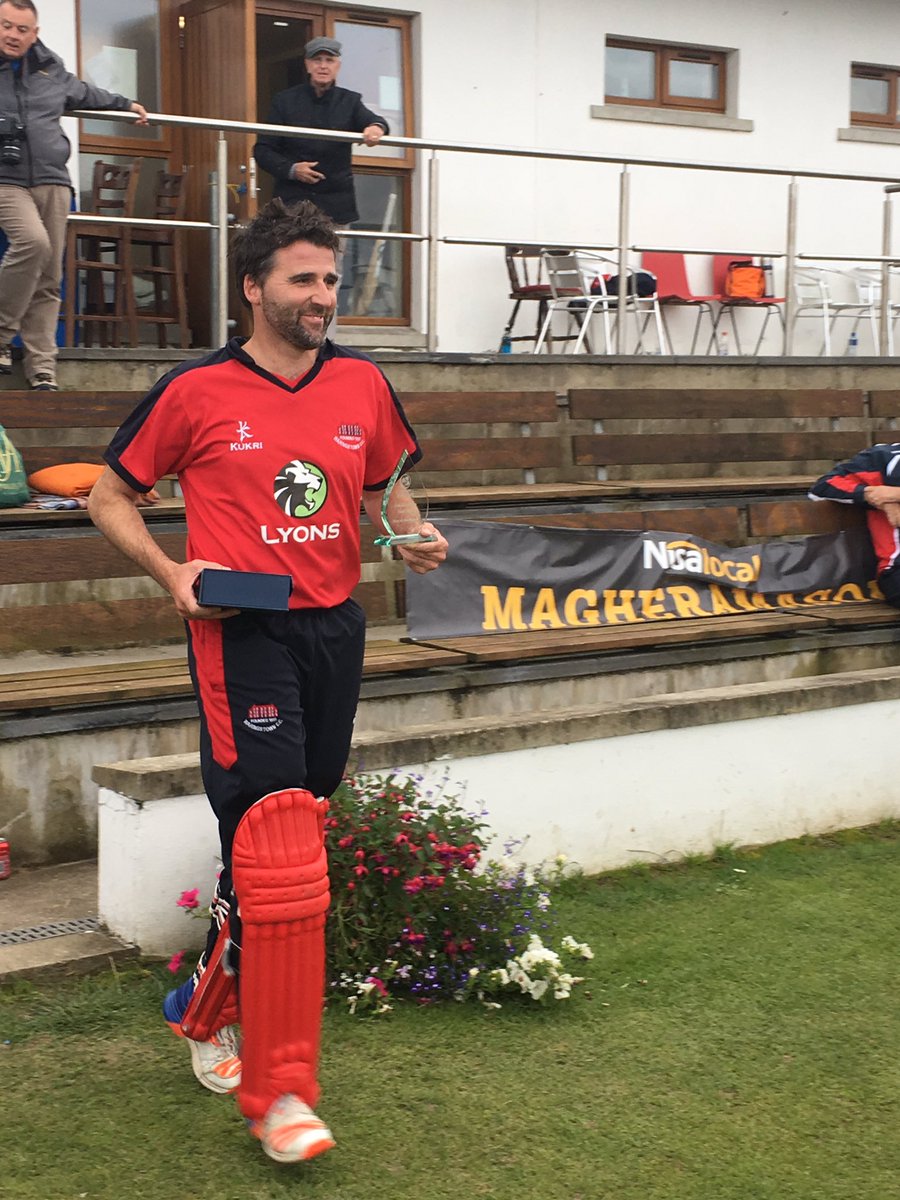 WaringstownCC's tweet photo. Man of the Match @KMcOffie https://t.co/apju9UKOWO