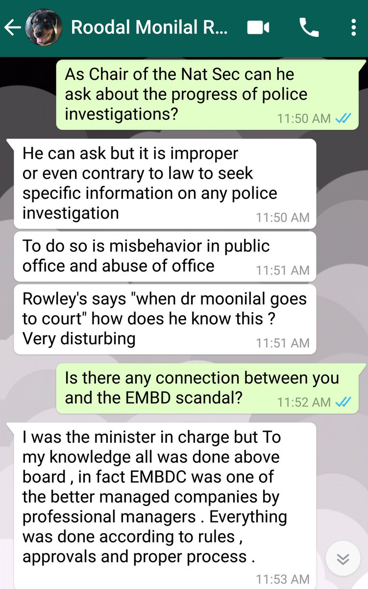 rhodabharath's tweet photo. 2/2: The rest of Dr Moonilal's response on the warrant.
#EMBD #MisconductInPublicOffice
#PoliticalLandscape https://t.co/bErfLaDCs0