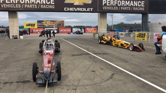 BigDJetguy's tweet photo. Headed to day two of the #USNats #USNationals #NHRA #DegrAding Time to razzle dazzle! https://t.co/gnKpTEPVun