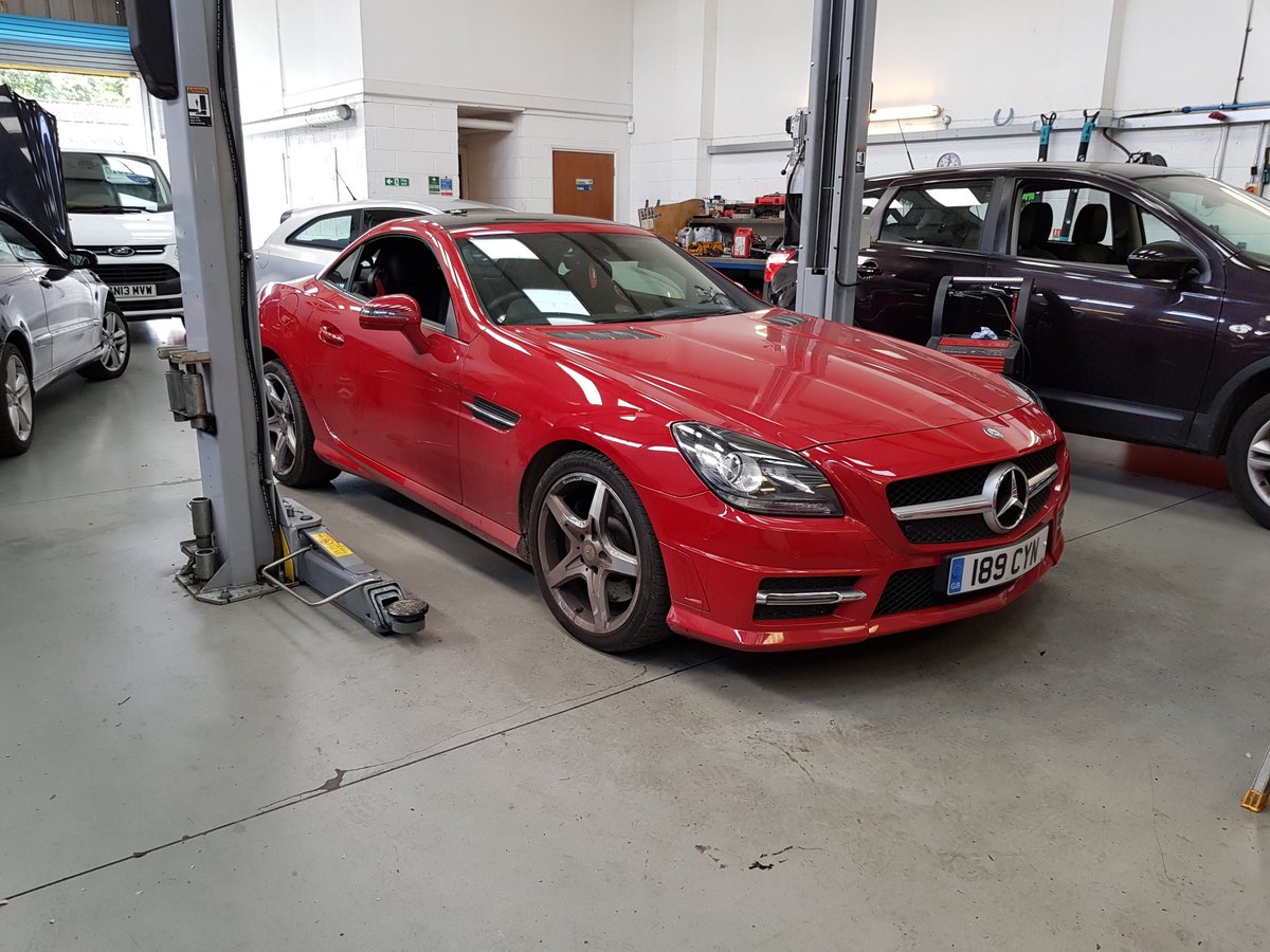 MB_Fuel's tweet photo. 2015 Mercedes SLK in for a complete fuel system, after the owner mistakenly filled it with Petrol. https://t.co/yWtZufywpX
