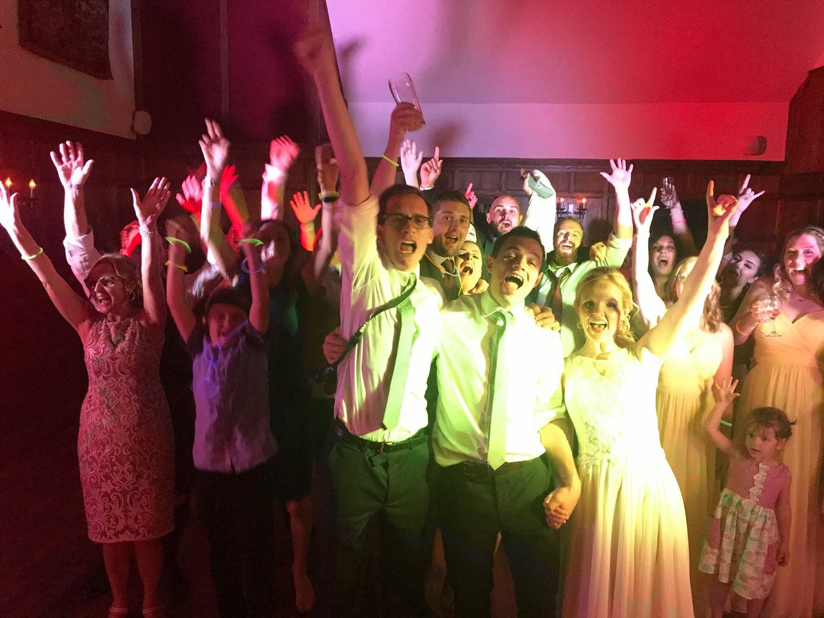 Area52theband's tweet photo. Thanks for having us @DeerParkHall and congratulations Emma and Patrick. We had a fab night playing for you all. https://t.co/9fqBv87TtK