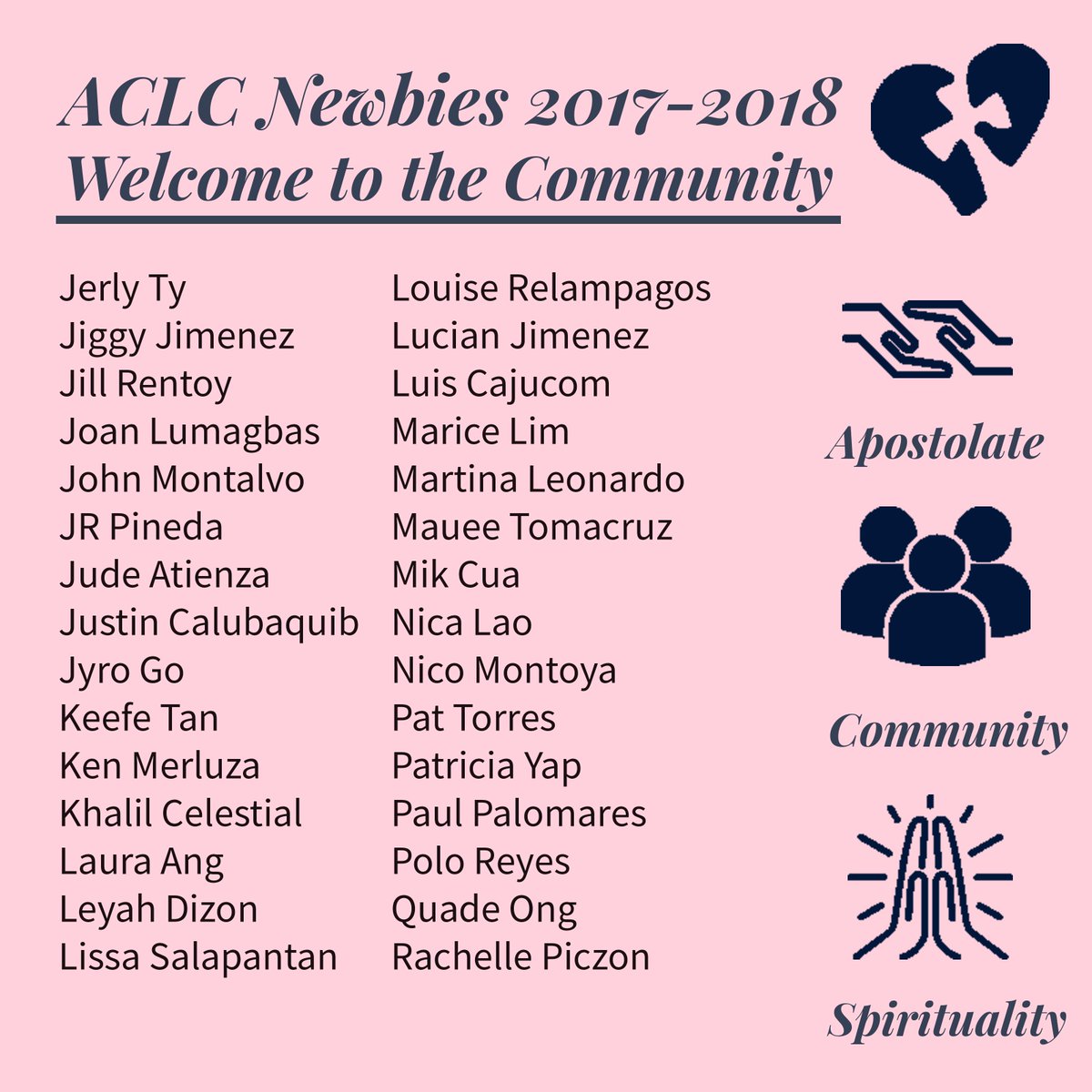 AteneoCLC's tweet photo. ACLC Newbies 2017-2018, welcome to the community!

All applicants are called to attend ACLC OrSem on Sept. 9, 12:30-6PM.

See you there! https://t.co/cE41TVMhXX