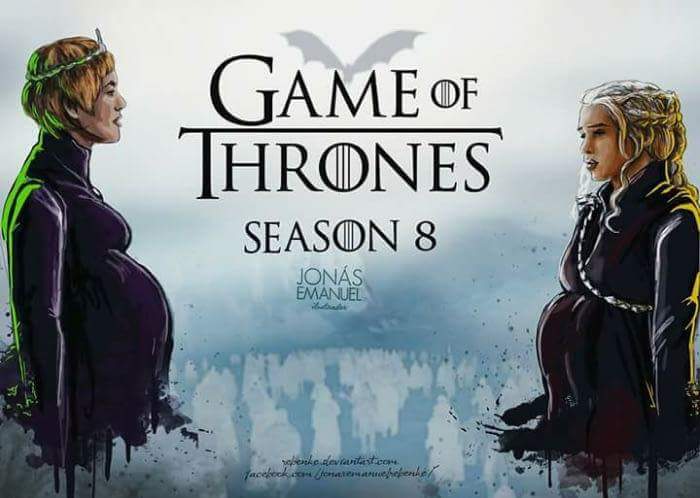 Daenerys_GOT's tweet photo. A Batalha das Rainhas gravidas 😂
#GameOfThrones https://t.co/QsUP7Ow4q7