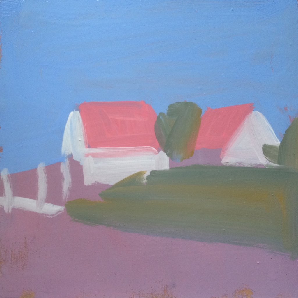 _susiehamilton's tweet photo. "New build" #paintings, Pas-de-Calais. https://t.co/ckGzxpOdLr