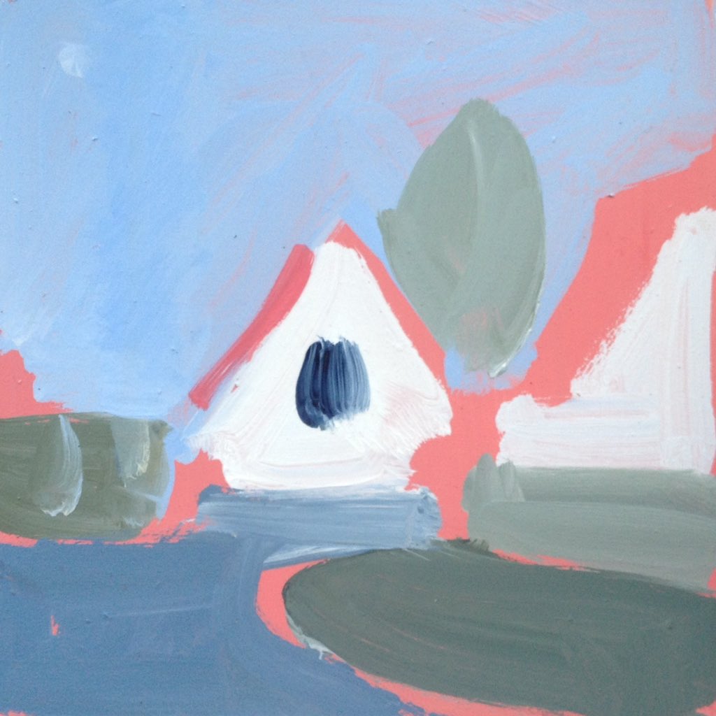 _susiehamilton's tweet photo. "New build" #paintings, Pas-de-Calais. https://t.co/ckGzxpOdLr