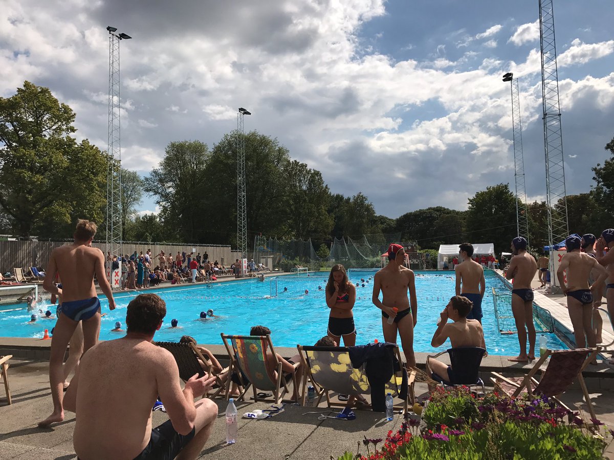 Suns out, #waterpolo in full swing. Lazio too strong first game 4-8. Real close last minute goal vs Avondale loosing 4-5. Brighton up next