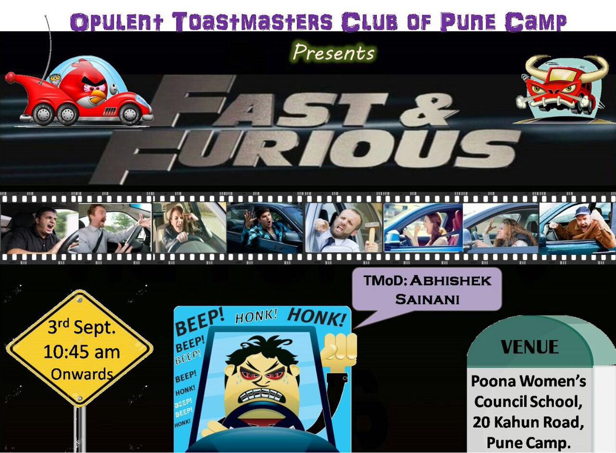 TMCPCamp's tweet image. Opulent Toastmasters Club of Pune Camp meets tomorrow at Poona Woman Council School, Camp.