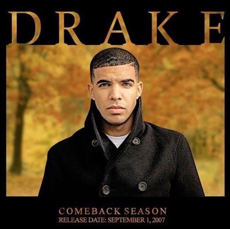 GeorgyBx's tweet photo. 10 years ago @Drake dropped this all time #classic #mixtape .. #ComebackSeason #OVO https://t.co/XWGExmsZnT