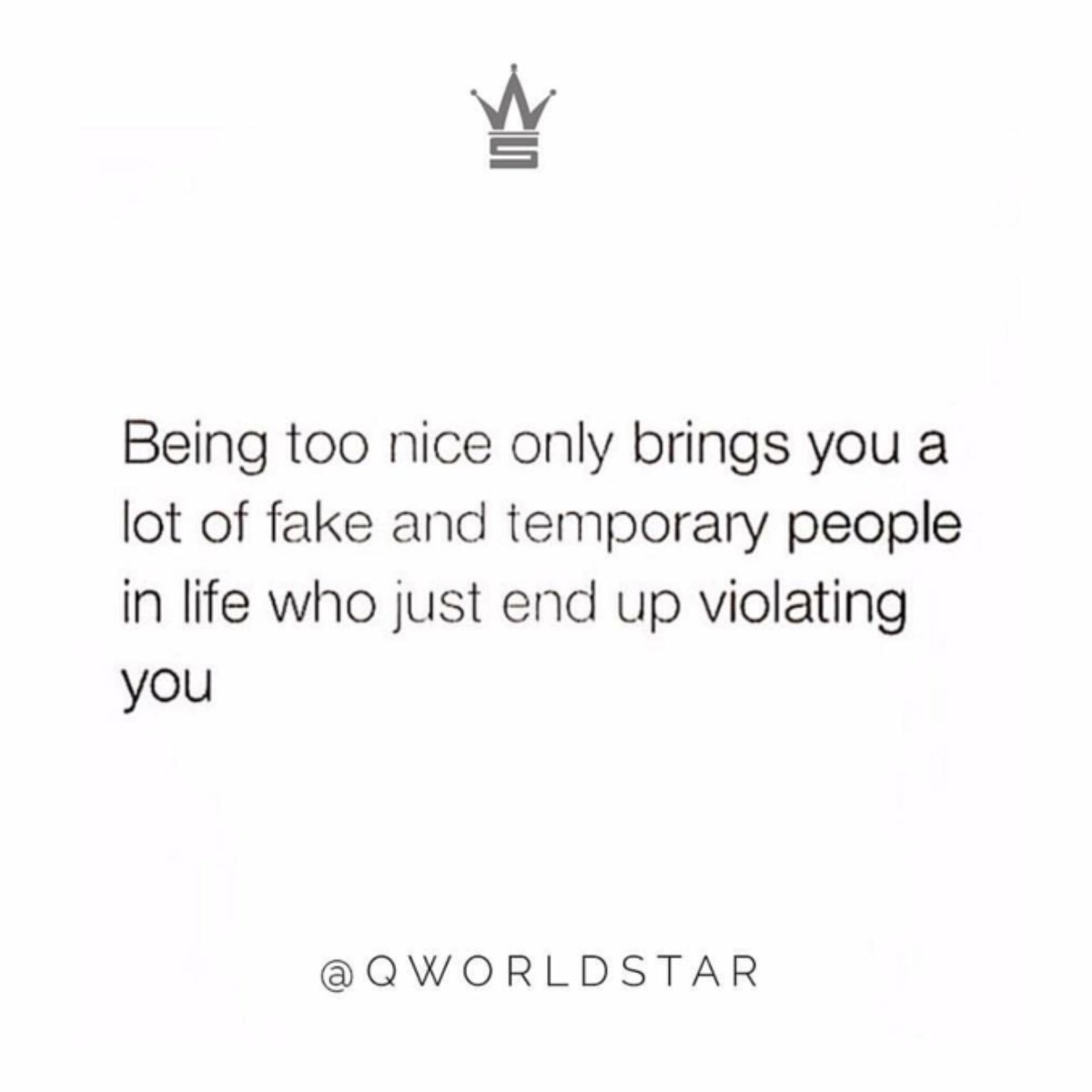WORLDSTAR's tweet photo. "Real sh*t...keep that 👁 open for all the bullsh*t...keep your circle tight...quality over quantity!" 💯 @QWorldstar https://t.co/Wny3i9LIkc