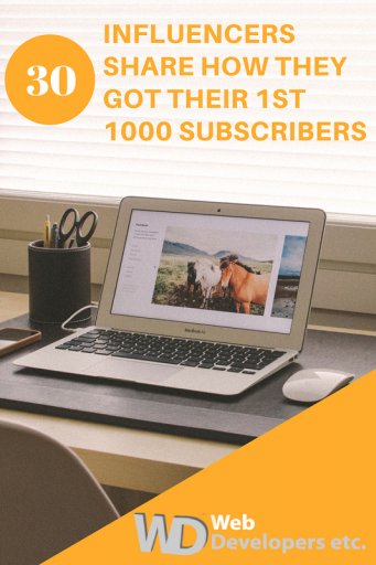 VisualizeTO's tweet photo. 30 Influencers Share How They Got Their 1st 1000 Subscribers via @WebDevEtc - https://t.co/kC7DLgD7Tu #bloggingtips https://t.co/Qm4C7hcXNf