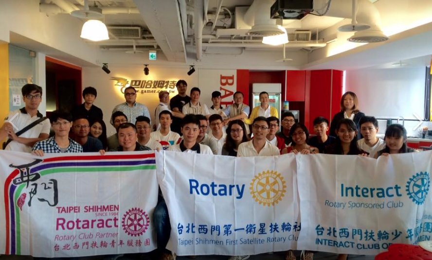 RACParisOuest's tweet photo. @rotaract @m1nhhanh @RotaractFrance We visited the Rotary satellite, Rotaract Taipei Shimen, and Interact Shimen 😎 #Interota2017 #InteroTaipei #Rotaract50 @rotaract 🇹🇼 https://t.co/CeSbYyw3N5