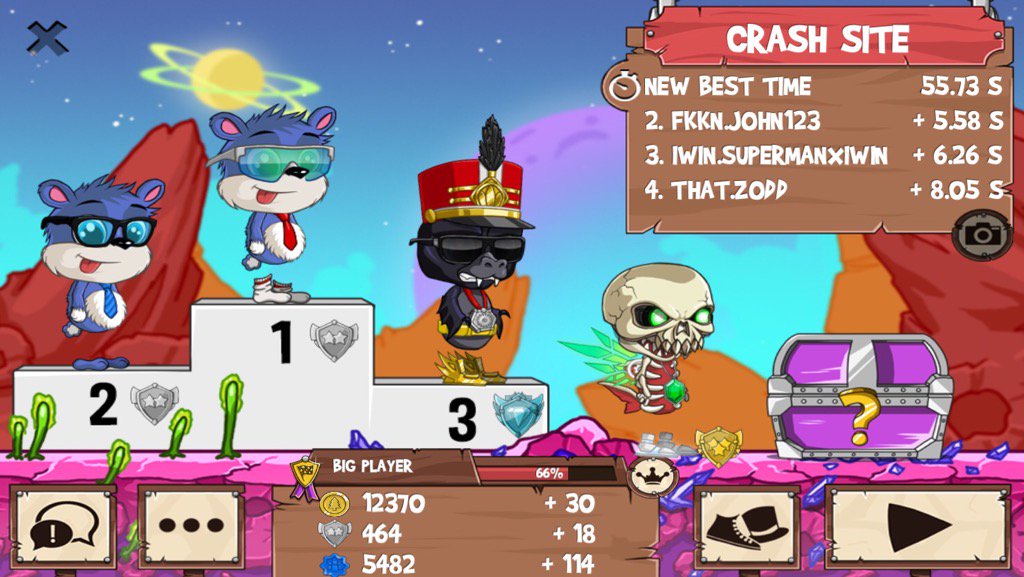 AyonMathis's tweet photo. Get on my level, son! #funrun2 #John123 #SupermanxiWin #ZODD https://t.co/49ey9dLbYD