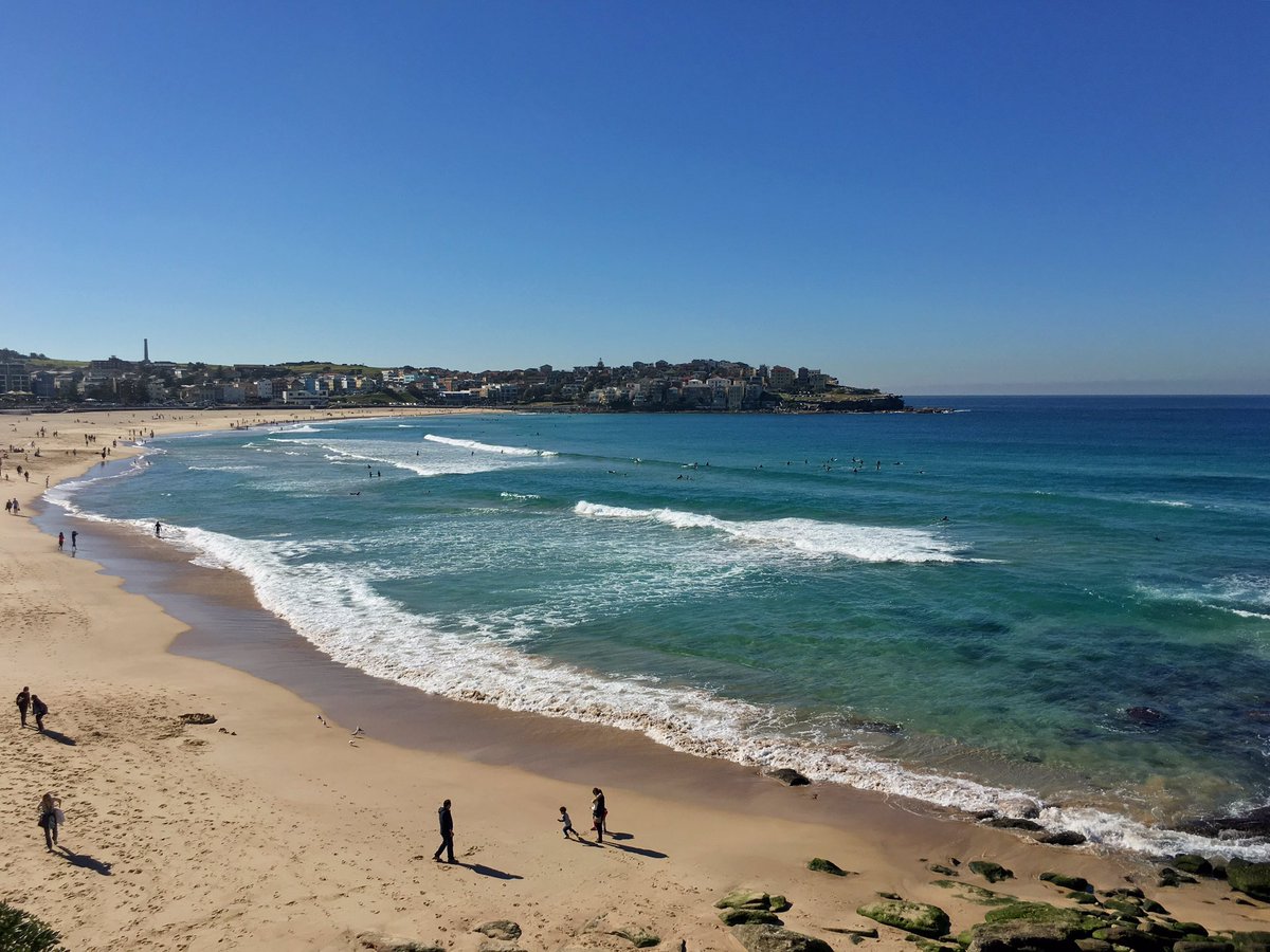 Sydney's famous Bondi Beach.