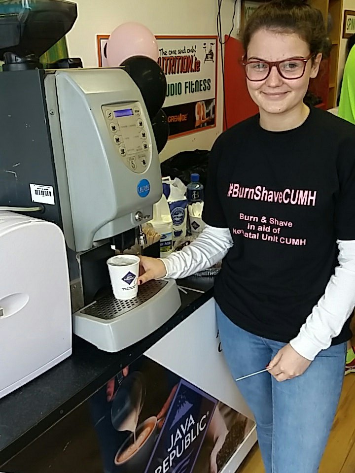 BurnShaveCUMH's tweet photo. Thanks to @JavaRepublicSW who provided delicious @JavaRepublic coffee for our #BurnShaveCUMH fundraiser today @SpinfittBandon https://t.co/LxZdZ41qrT