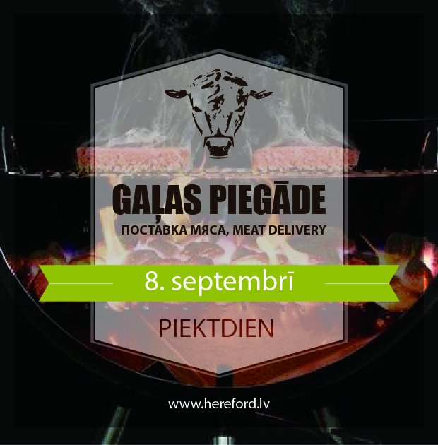 Hereford piedāvā bioloģiski audzētu liellopa gaļu! 🥩
Veic pasūtījumu uz 8. septmebra piegādi!
Pasūtīt: hereford.lv/produkcija/