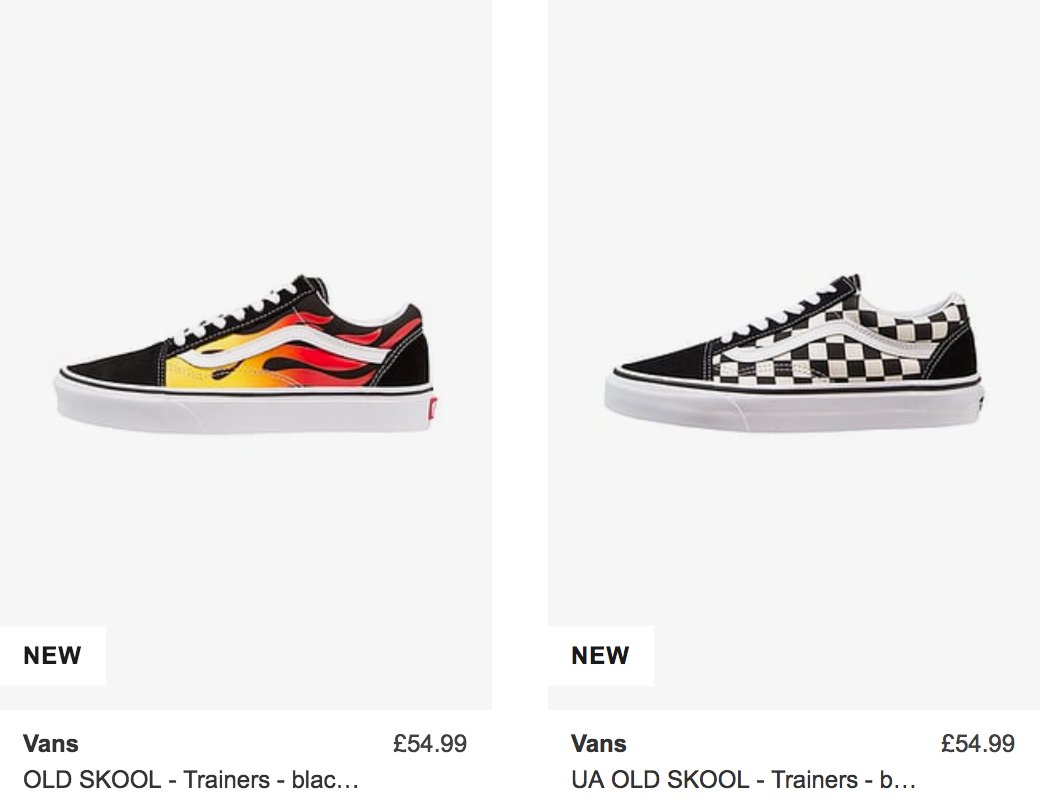zalando vans old school