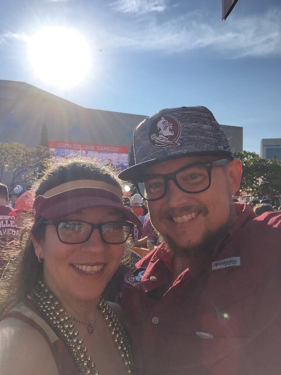 AngelJamjam's tweet photo. GO NOLES!! @mattytally @DJBabiESPN @CollegeGameDay https://t.co/jM063MfJfy