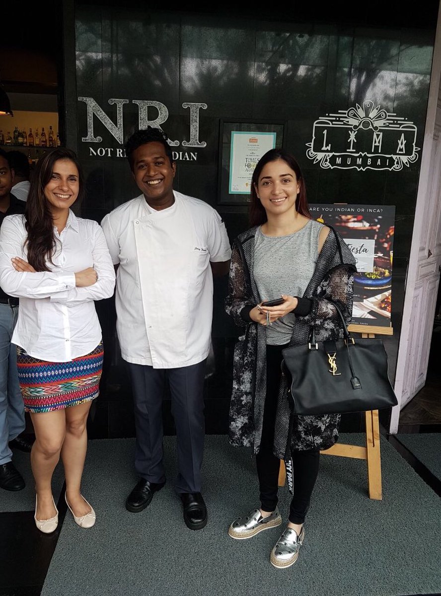 cheflimamumbai's tweet photo. Come enjoy the Sunday #brunchfiesta @LIMABKC @NRIBKC! Throwback to last week!@ramonasworld @tamannaahspeaks !thanks for dropping by! https://t.co/JMmBrb0K11
