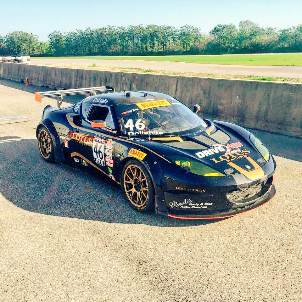 MotorsportsSDR's tweet photo. Today @scottdollahite will run the #Lotus Evora at COTA GTS class at 1:45  CST. Watch live or https://t.co/Tp7zCw6eVK. #Raceday #SDR #COTA https://t.co/67vkeHrA10
