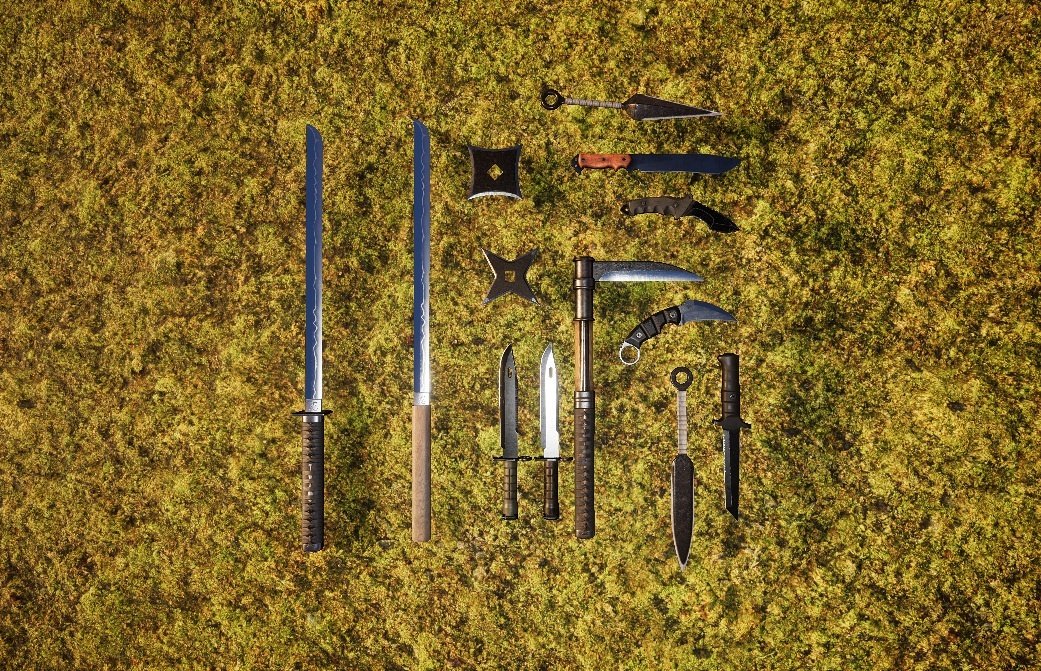 deep_layer's tweet photo. These are the currently working weapons in our game Venatio.
It will be revealed on Kickstarter very soon! #UE4 #Kickstarter #Gamedev #Indie https://t.co/xRmVnnrNgo