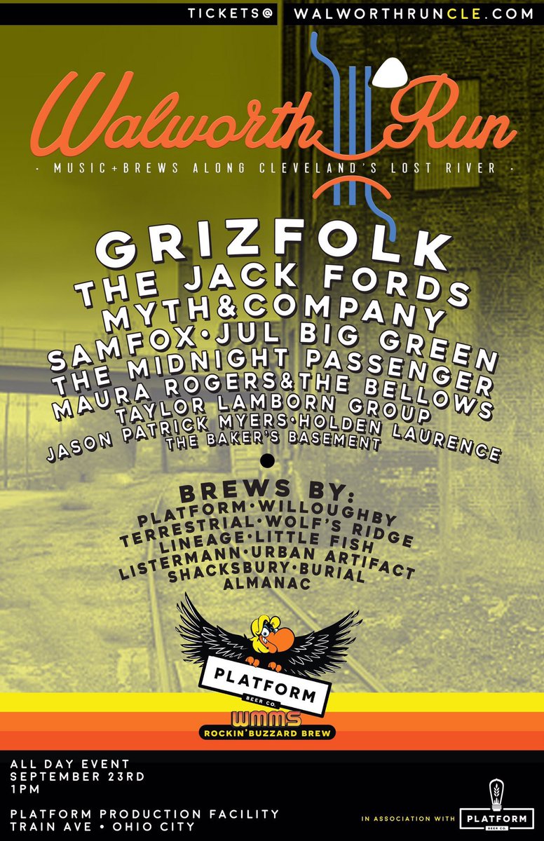 PlatformBeerco's tweet photo. September 23rd @walworthrun https://t.co/a3H7a14uli @joecimperman @MetroWestCLE @ohiocitytweets @FlatsForward @DetroitShoreway @wmms https://t.co/sGNbiASh2f