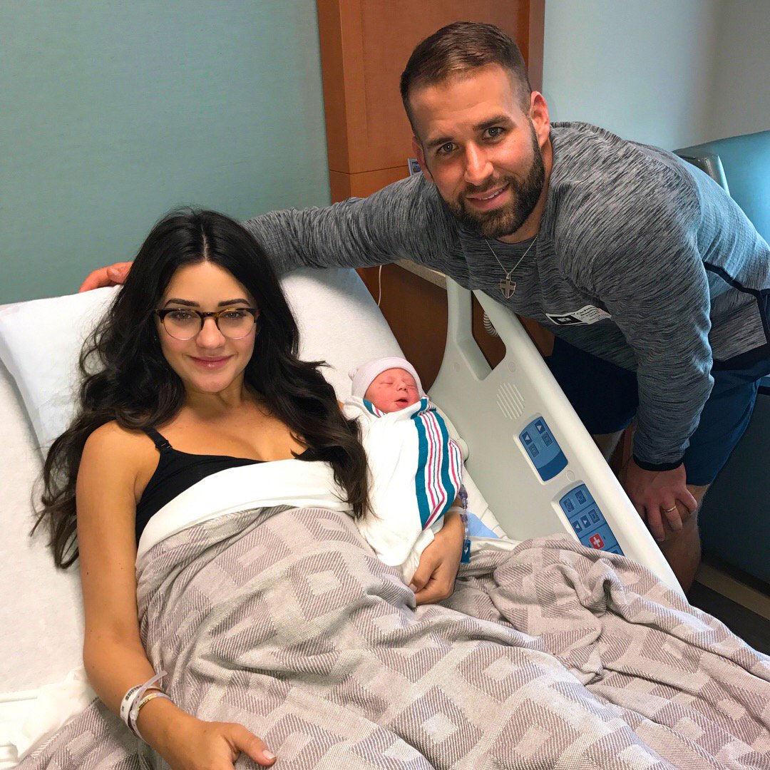 ChaseDaniel's tweet photo. “Behold, children are a gift of the LORD, The fruit of the womb is a reward.” 

Welcome to the world sweet baby boy! Preston William Daniel https://t.co/zviDFOL8tE