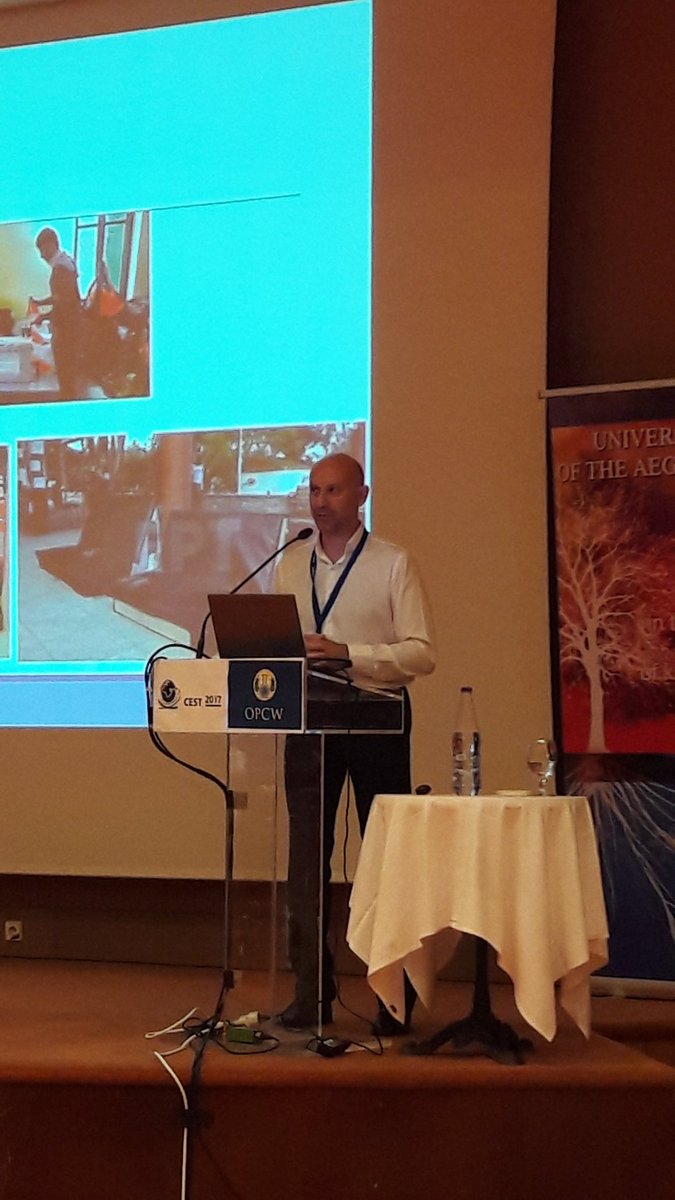 Dr Costas Velis, Leeds University, wrapping up main conclusions from the excellent CEST 2017 Conference