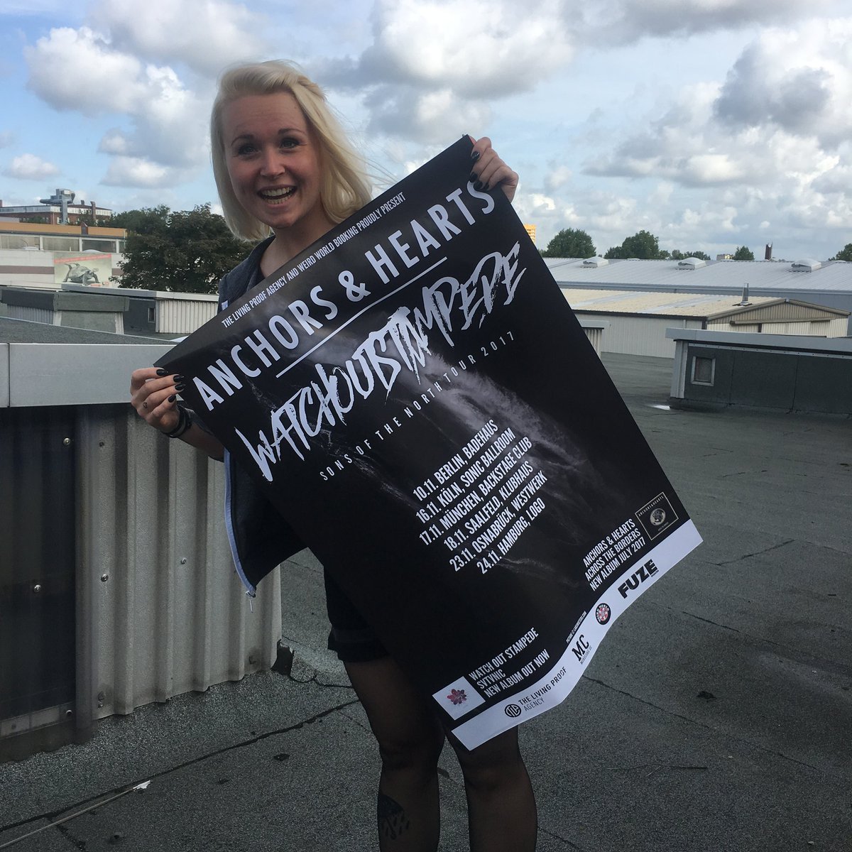 wosband's tweet photo. Posters for our tour with @AnchorsHearts in November are finally ready! Spread the word #sonsofthenorthtour #watchoutstampede #hhrec #tlpa https://t.co/2zuJ6zdwE1