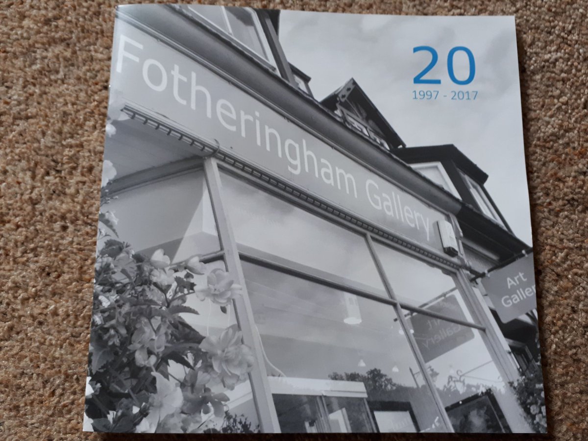 RummleGumption's tweet photo. Delighted to receive the catalogue @fothgall and see that three other members of the #psybtfamily will be exhibiting. See you there. https://t.co/r1tw4rId79